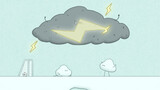 【Báo cáo thời tiết】 Sấm sét và Mây mưa