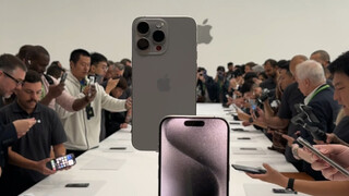 "Xiaobai" iPhone15 Pro full series on-site display