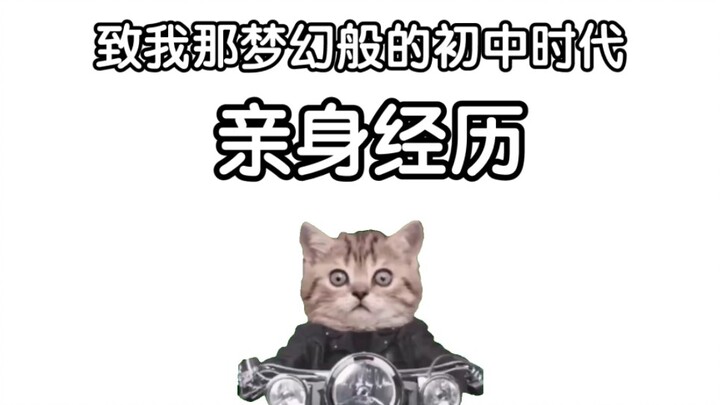 【Meme kucing】Untuk masa SMP saya yang seperti mimpi