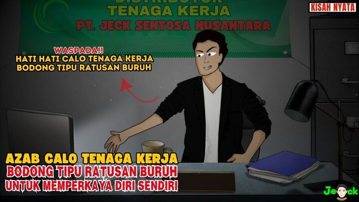 AZAB CALO TENAGA KERJA BODONG TIPU RATUSAN WARGA UNTUK MEMPERKAYA DIRI SENDI