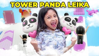 TOWER SELUCU LEIKA 😍🥰 LEIKA DICHALLENGE YANG MENANG DAPAT STIKER VIRAL !! [ROBLOX INDONESIA]