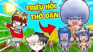 SIRO VÀ KHANGG TRIỆU HỒI THÀNH CÔNG NHỮNG THỔ DÂN SIÊU CUTE CỦA MINI WORLD || NOOB SINH TỒN #2