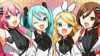 Nhóm Idol mới Hatsune Miku, Kagamine Rin, Megurine Luka, MEIKO