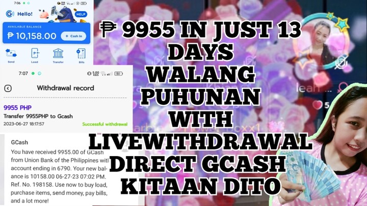 NEW FREE APP KUMITA AKO ₱9955 DIRECT SA GCASH NG WALANG PUHUNAN