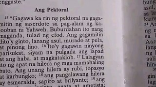 Pang Araw Araw na Talata                Exodus 28:15-30