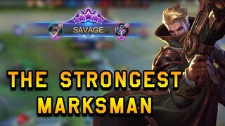 THE STRONGEST MARKSMAN RIGHT NOW | Mobile Legends