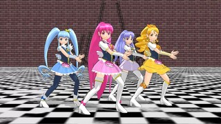 【MMDプリキュア】ハピネスチャージプリキュアでponponpon