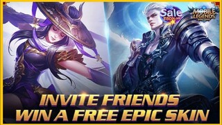 LIBRENG EPIC SKIN , ALAMIN KUNG PAANO|Mobile Legends