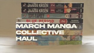 collective march manga haul & unboxing 🍂