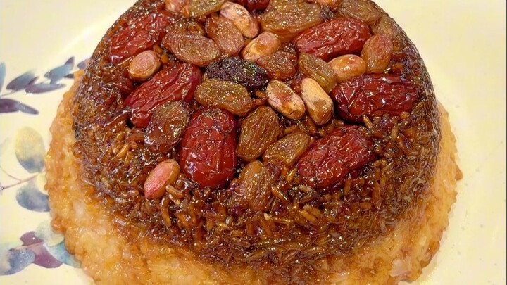 Nasi Babao yang wangi, pulen, dan manis—sangat cocok untuk Festival Laba maupun Tahun Baru!