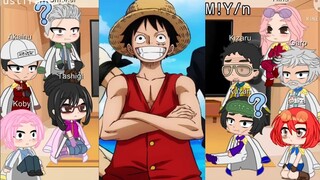 Marine admirals react to mugiwaras | Compilation | one piece | Luffy