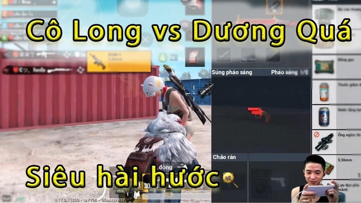 PUBG Mobile | Cô Long vs Dương Hóa phiên bản Pubg Mobile | Cười xỉu khi Cô Long thích Doãn Chí Bình