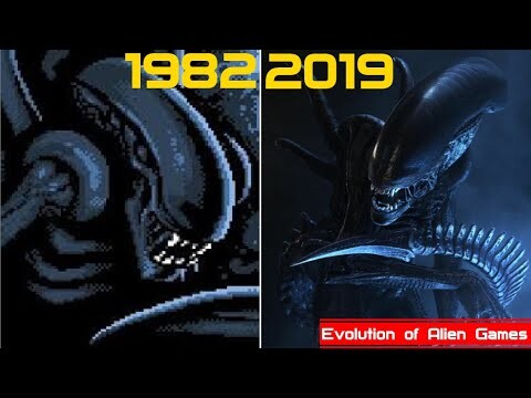Evolution of Alien Games [1982-2019]