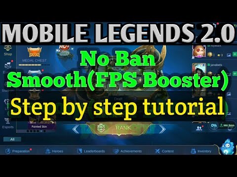 MOBILE LEGENDS 2.0 - NO BAN + SMOOTH GAMEPLAY | Step by step tutorial