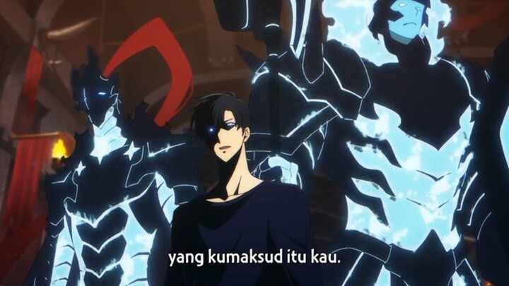 Moment Cha Hae In Di Buat Tegang Oleh Aksi Sung jin woo