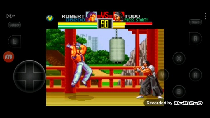 Arti of Fighting Robert Garcia vs Ryuhaku Todoh falas traduzidas para o português parte 2