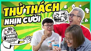 THỬ THÁCH SIÊU LẦY - AI NHỊN CƯỜI GIỎI NHẤT | WARZONE VLOG 322