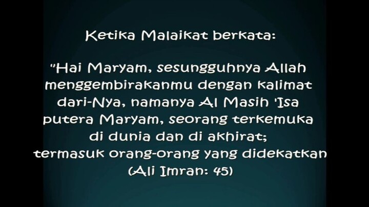 Sayyidah Maryam Muqaddash Eps 7 Sub Indo