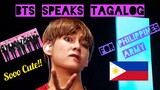 BTS in Philippines Concert Speaks Tagalog!! Really? 🇰🇷🇵🇭🇰🇷🇵🇭
