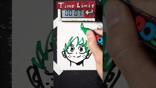 How to Draw DEKU in 30 Seconds