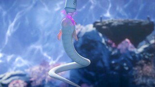 Xiao Yan's pet Xiaocai sleeps well and eats well, transforms into a colorful sky-eating python, and 