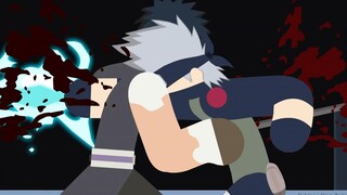 【Animasi Stickman】Kakashi VS Obito
