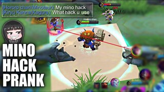 MINO HACK PRANK | DONT REPORT ME!