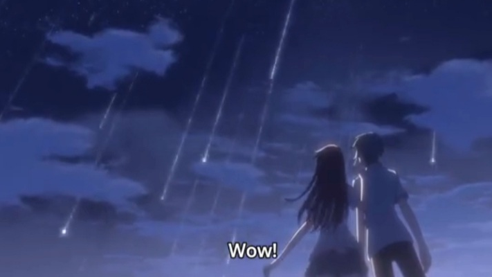 A wonderful moment in anime...