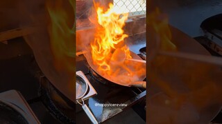ผัดไทย ไฟลุก 🔥 #food #อาหาร
