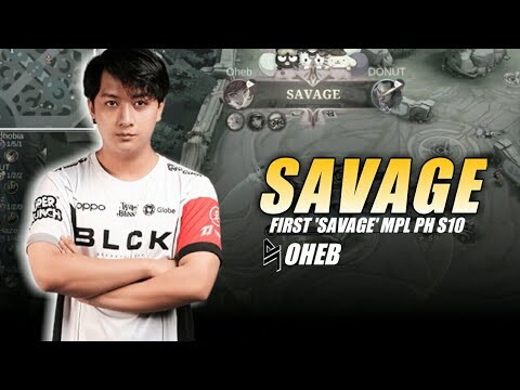 The First SAVAGE of MPL PH Season 10 | Beatrix BLCK Oheb