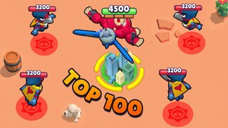 TOP 100 FUNNIEST MOMENTS AND FAILS IN BRAWL STARS | NOVEMBER #1
