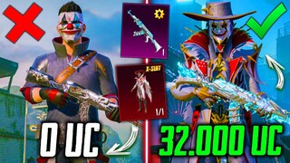 ПОСЛЕДНЯЯ ПРОКАЧКА АККАУНТА на 32000 UC В PUBG MOBILE! ВЫБИЛ МИФИКИ и НОВЫЙ АКМ ЛЕДНИК 2.0+ПРОКАЧАЛ