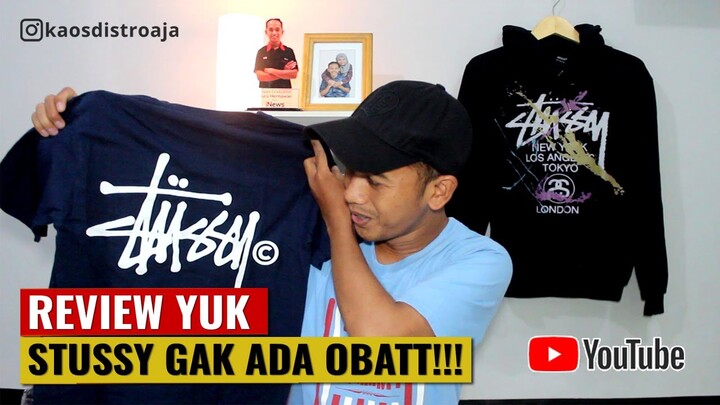 KAOS STUSSY THRIFTING ONLINE - Review Paket Usaha Kaos Second Brand Paling Banyak Dicari Anak Thrift