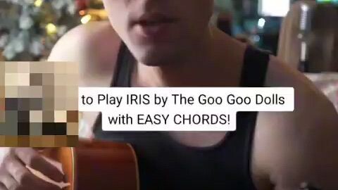 Iris (Acoustic Guitar tutorial)