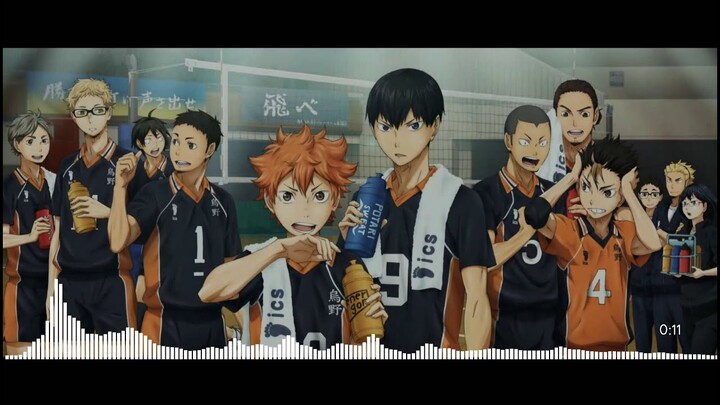 Haikyuu!!TO THE TOP OP theme -「 Slowed & Reverb 」