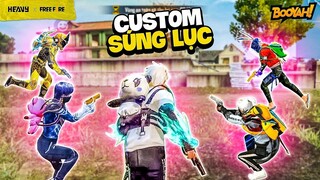 Team Free Fire tổ chức phòng Custom chơi súng lục