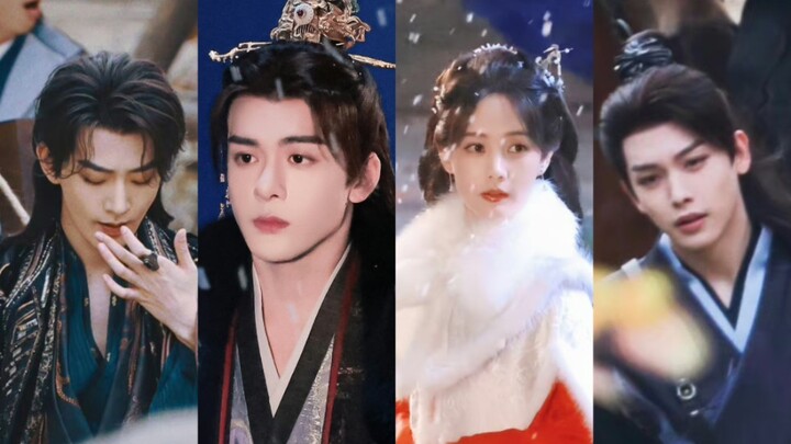 The most anticipated 1v3 historical romance drama of next year! What a stunningly handsome cast! [Cl
