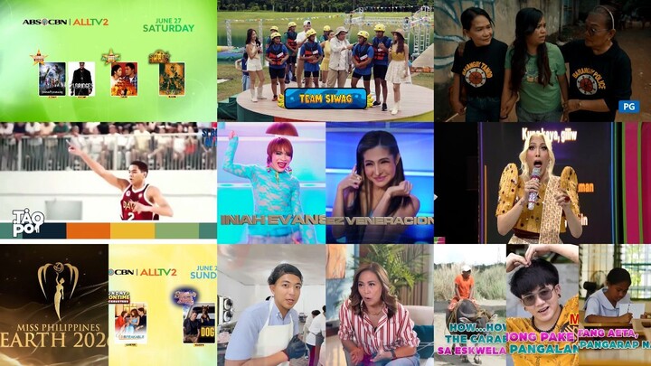ABS-CBN sa ALLTV2 Commercial Break June 27 & 28, 2026 (Weekend Saturday & Sunday)
