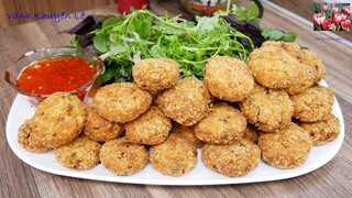 CHẢ CHAY CHIÊN - Cách làm CHẢ chay và Nước Mắm Chay - chiên CHẢ không bị ngấm Dầu by Vanh Khuyen