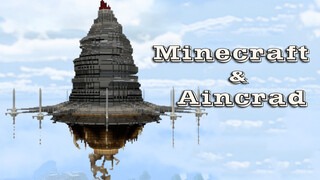 Aincrad dari Sword Art Online didirikan di Minecraft