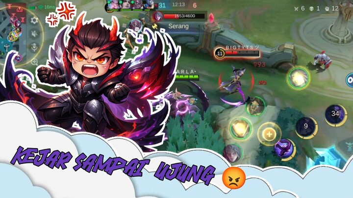 Kejar Musuh Sampai Ujung 😡