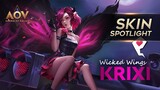 Krixi Wicked Wings Skin Spotlight - Garena AOV (Arena of Valor)
