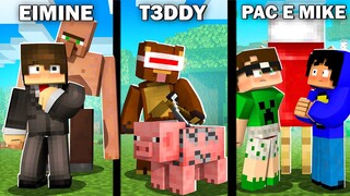 🔥 CANSEI! EXPONDO 7 YOUTUBERS QUE USAM CRIATIVO NO MINECRAFT