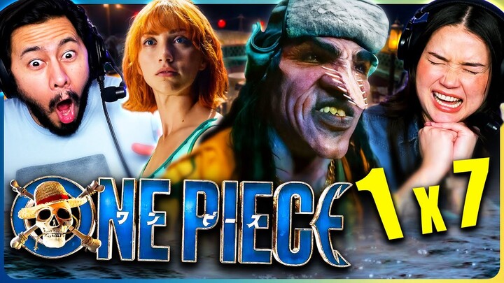 ONE PIECE 1x7 Reaction & Review! | "THE GIRL WITH THE SAWFISH TATTOO" | Netflix Live Action