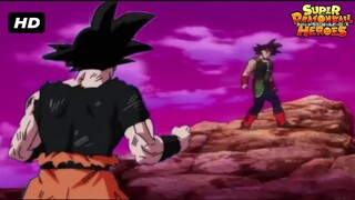 The Reunion Of Father & Son-Goku Meets Bardock Super Dragon Ball Heroes!!!