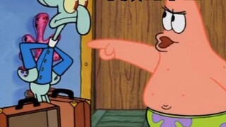 Squidward is such a miserable worker, even the stupid Patrick Star bullies him