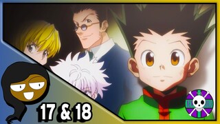 On To The Final Phase!!! | My Wife Reviews Hunter X Hunter Episode 17 & 18