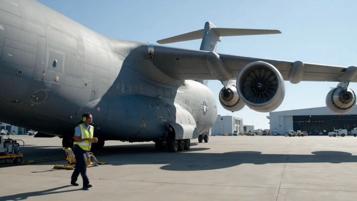 Why do some large U.S. military aircraft use multiple engines?