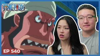 TIGER FISHER THE HERO & CAPTAIN OF SUN PIRATES | One Piece Episode 540 Couples Reaction & Discussion