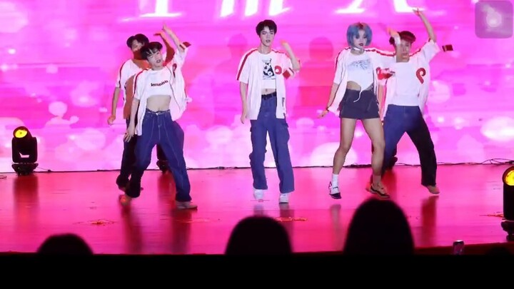 [DY Street Dance Club] Kami berbeda, kami adalah kingcard/Versi empat pria dan satu wanita dari quee